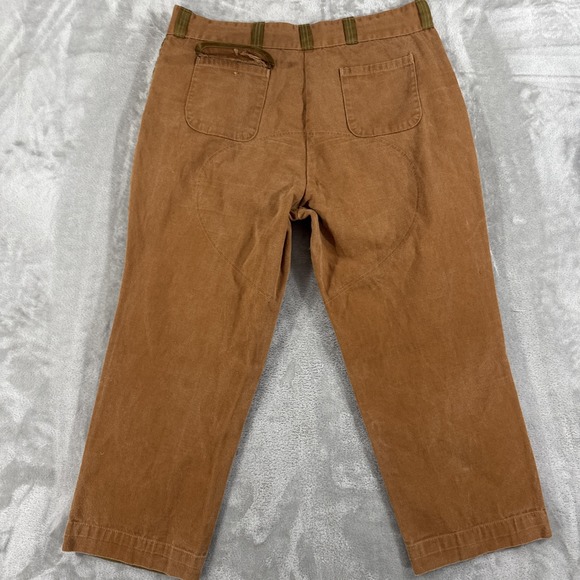 Vintage Game Winner Pants Mens 38x27 Upland Brush‎ Guard Double Knee Hunting - Picture 2 of 16
